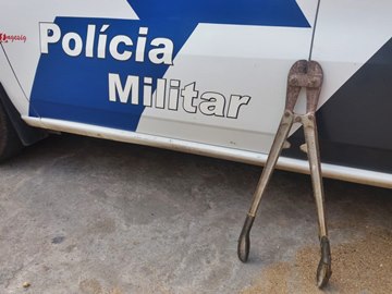 Ladrão que arrombou o antigo bar em Marechal Floriano é preso pela Polícia Militar 3