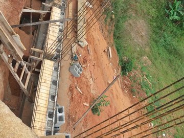 Muro de contenção é reconstruído em Marechal Floriano