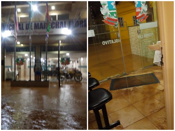 Chuvas intensas provocam inundações em Marechal Floriano e vizinhanças10