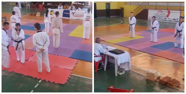 Exames de faixas pretas de taekwondo comecaram em Marechal Floriano 02