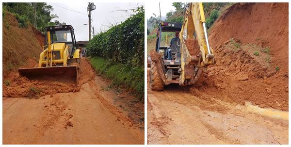 Barreiras são removidas para normalidade do trafego de veculos em Marechal Floriano 02