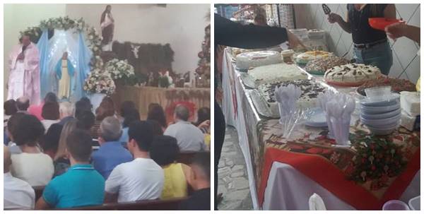 Festa de Nossa Senhora das Gracas com muita animacao em Marechal Floriano 02