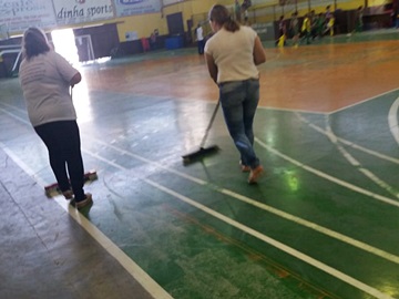 Festa nas finais do Campeonato Municipal de Futsal nesta noite 14 em Marechal Floriano