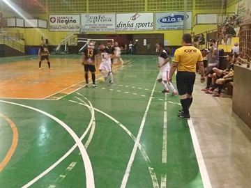 Goleadas nas finais da classificatória da primeira divisão de futsal em Marechal Floriano