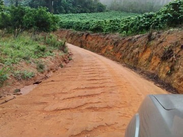 Chuvas intensas impedem reparos nas estradas em Marechal Floriano