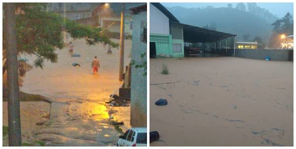 Sao Bento de Urania sobre com alagamentos e distrito esta isolado 04