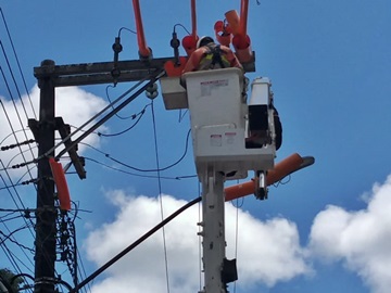 Defeito que provocou explosão no sistema de fornecimento de energia elétrica em Marechal Floriano foi sanado