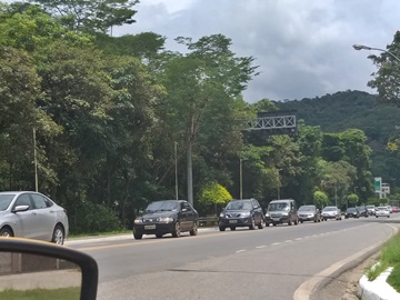 Manobra na Rodovia BR 262 em Marechal Floriano provoca colisão 2