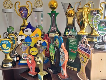 Meninos iniciam treinamentos para competições esportivas de em Marechal Floriano