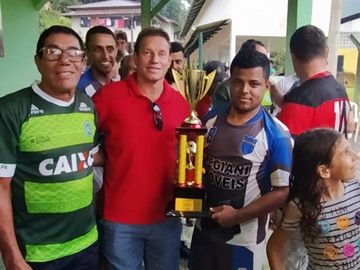 A equipe dos Uliana se destaca no Torneio de Famílias em Araguaia Marechal Floriano 2
