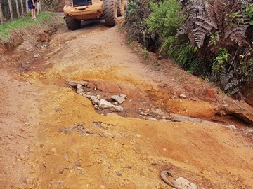 Continua a recuperação das estradas vicinais em Marechal Floriano 2