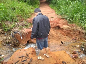 Estradas do interior de Marechal Floriano estão impraticáveis 2