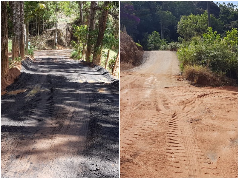 Mais uma estrada vicinal recebe recuperação em Marechal Floriano 2