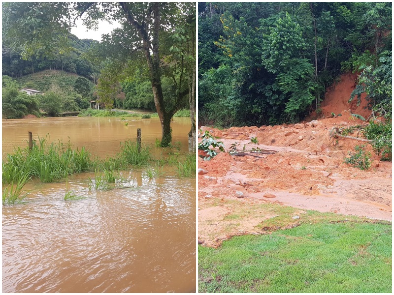 Prefeitura de Marechal Floriano põe tratores até na BR 262 4