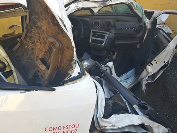 Temporal na Região Serrana provoca derrapagem de carro e morte de motorista em Marechal Floriano 2