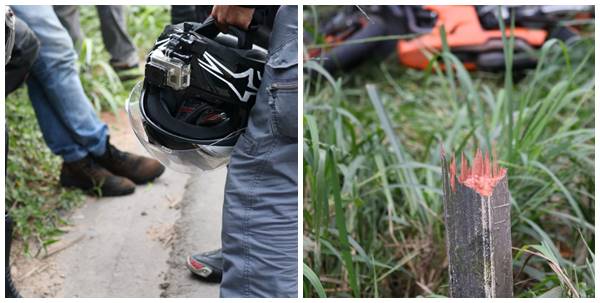 Grupo de motociclistas perde um integrante durante um passeio 02