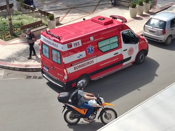Máscara de proteção respiratória é a dica de prevenção do Corpo de Bombeiros e