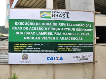 Obras no valor de 270 mil já apresentam problemas de infraestrutura