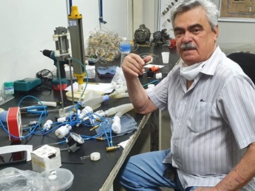 Covid 19 Indústria capixaba garante produção de respiradores com peças nacionais