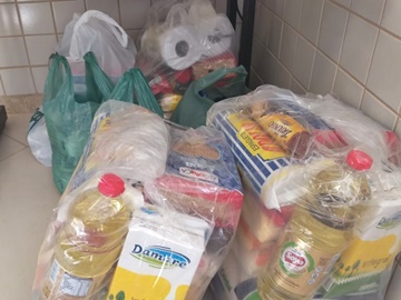 Defesa Civil de Marechal Floriano arrecada cestas básicas para moradores carentes 3