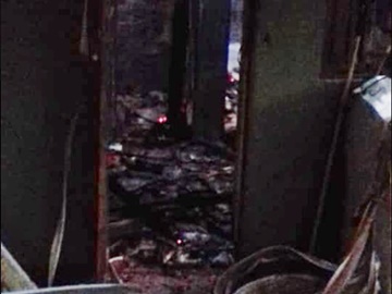 Mulher e quatro filhos perdem tudo em incêndio cometido por primo