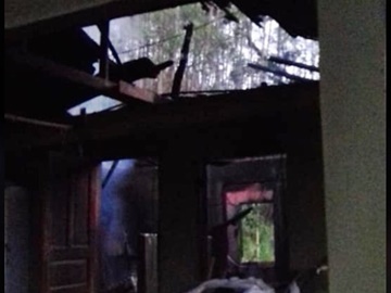 Mulher e quatro filhos perdem tudo em incêndio cometido por primo 3