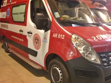 Bombeiros trabalham para evitar a contaminação por coronavírus em Marechal Floriano