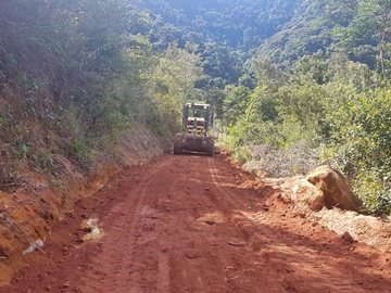 Estradas de Costa Pereira e Rio Fundo em Marechal Floriano recebem melhorias
