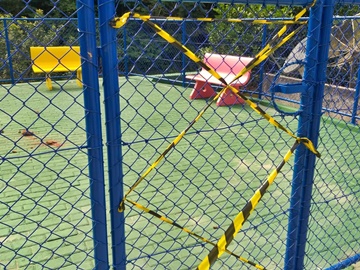Local de divertimento das crianças fechado até segunda ordem em Marechal Floriano