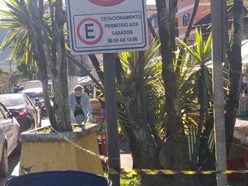 Prefeitura de Marechal Floriano quer estacionamento no trevo nos dias da semana 2