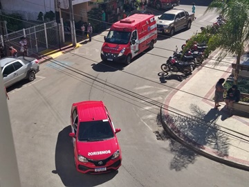 Secretaria Municipal de Saúde Corpo de Bombeiros e PM orientam para evitar o coronavírus em Marechal Floriano 3