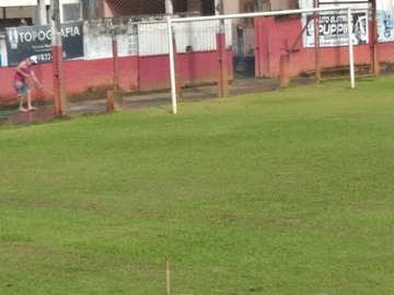 campos de futebol prontos para o retorno esportivo em Marechal Floriano