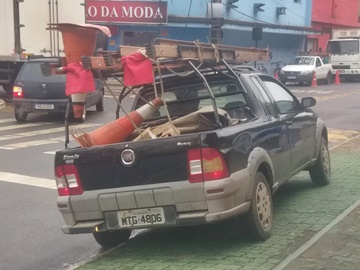 Cabos telefônicos que estavam no chão serão recuperados hoje 16 em Marechal Floriano