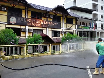 Mais água clorada para higienizar a sede de Marechal Floriano