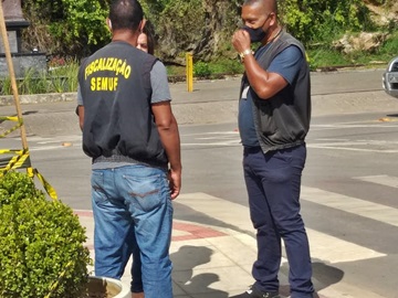 Fiscalização rígida no distanciamento das filas e no pagamento de impostos em Marechal Floriano