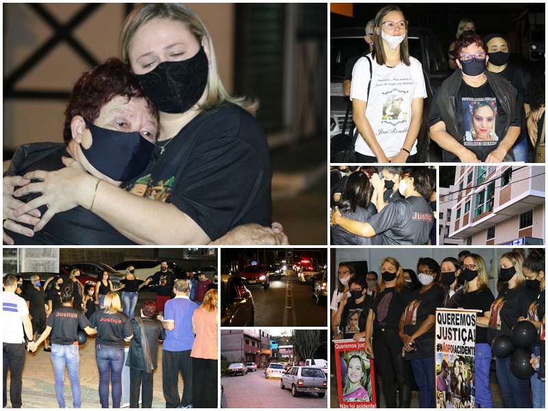 Carreata em homenagem a grupo folclórico é marcada por pedidos de justiça