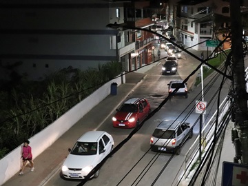 Contínua disputa de espaços e barulho na Rua Clara Endlich em Marechal Floriano