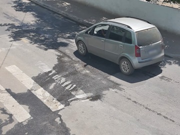 Faixas serão pintadas por servidores do DETRAN em Marechal Floriano