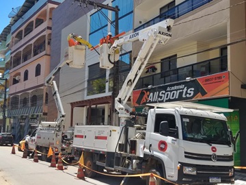 Troca de peças encerra perigo de queda de cabos elétricos em Marechal Floriano 2