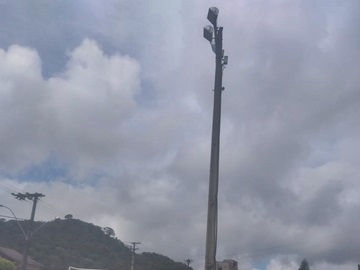 Cabos elétricos são roubados nos campinhos de areia da Praça de Lazer de Marechal Floriano 2