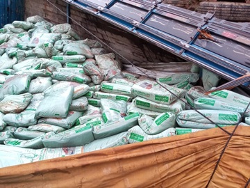 Caminhão perde freio na BR 262 e motorista desvia para lateral para evitar tragédia