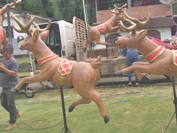 Continuam os preparativos do Natal Luz em Marechal Floriano 2