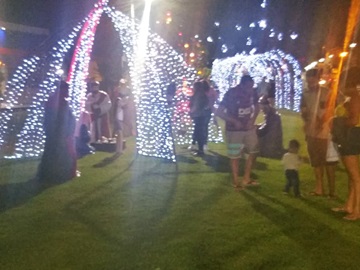 Distanciamento social é mantido no Natal Luz em Marechal Floriano 2