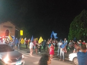 Eleitores de Cacau Lorenzoni comemoram mais uma vitória na eleição para prefeito em Marechal Floriano 2