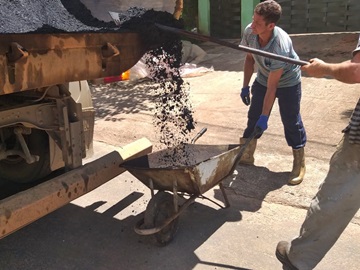 Ruas esburacadas serão recuperadas em Marechal Floriano