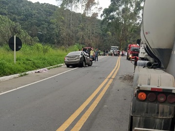 Criança de oito anos morre em acidente na BR 262