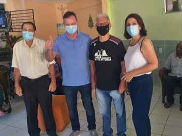 Idosos da Sou Feliz são os primeiros a serem vacinados contra Covid 19 em Marechal Floriano 2