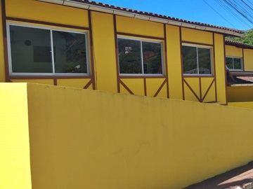 Os trabalhos de uma empresa empreiteira da Prefeitura Munici