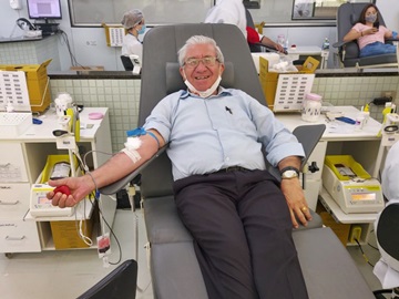 Igreja em Marechal Floriano promove ação com doadores de sangue