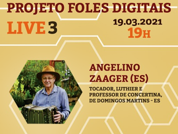 Capixaba de Domingos Martins fala sobre concertina a artistas de Pernambuco 2